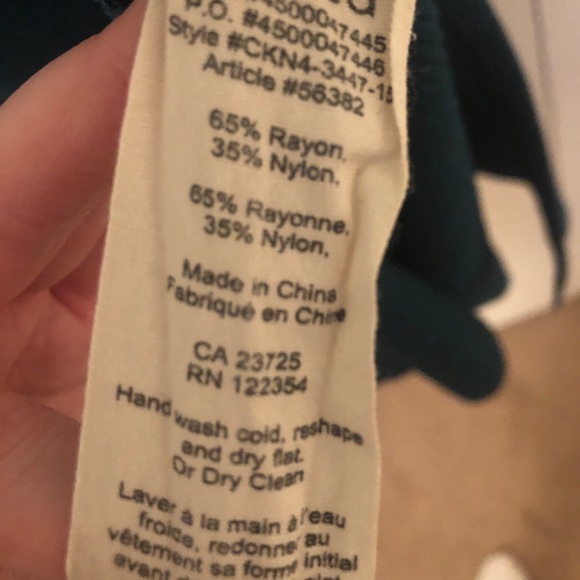 Wilfred turquoise knitted tunic top - Picture 4 of 4